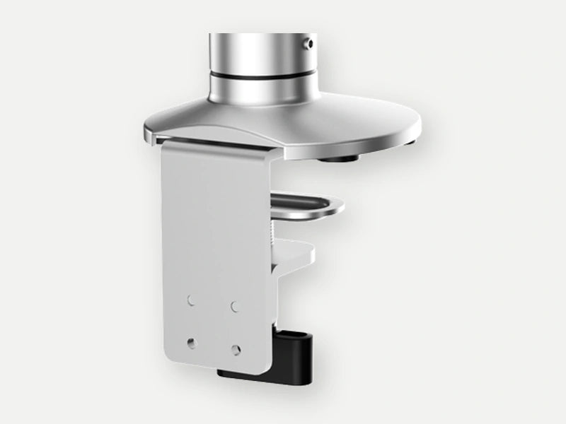 Deskmith monitor arm desk-clamp mechanism detail