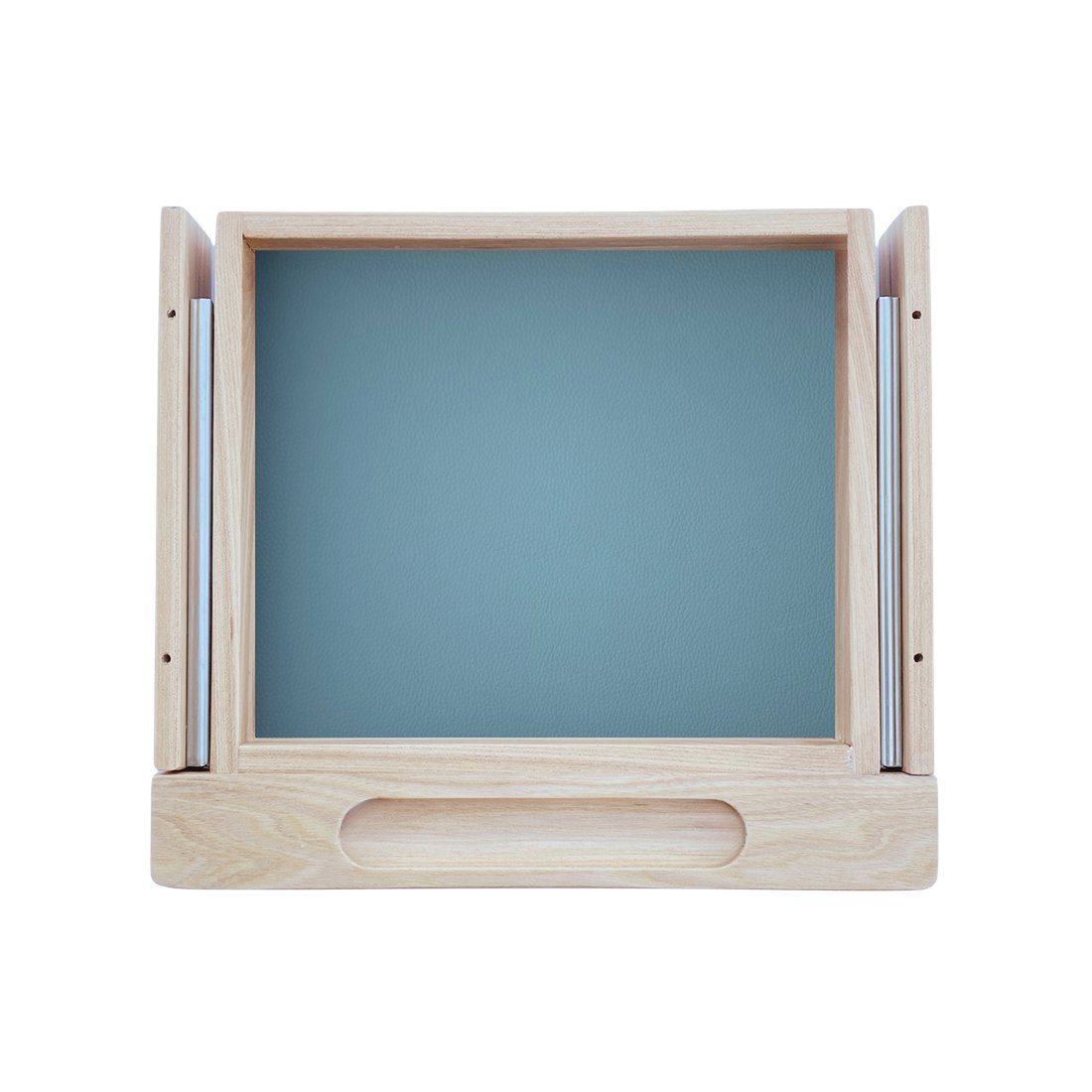 Under-Desk Drawer in solid South American elm with sage interior