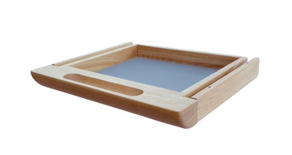 Under-Desk Drawer solid wood construction detail