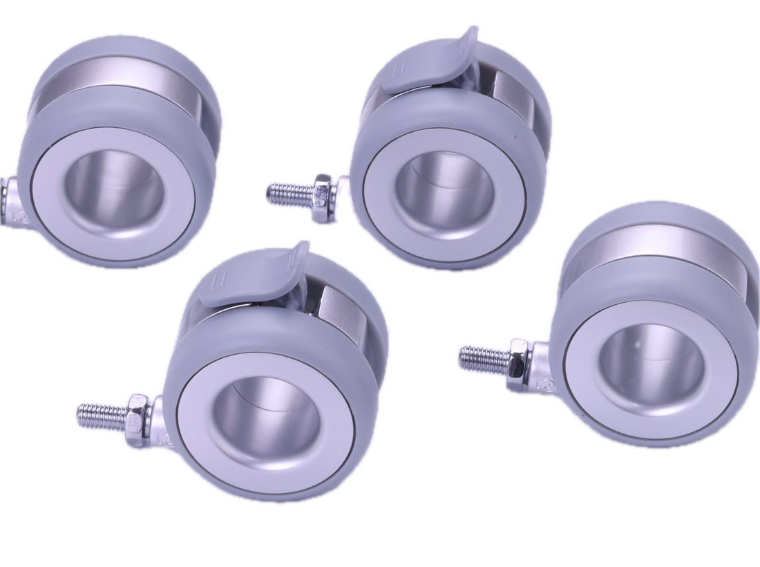 Set of four Standing Desk Casters